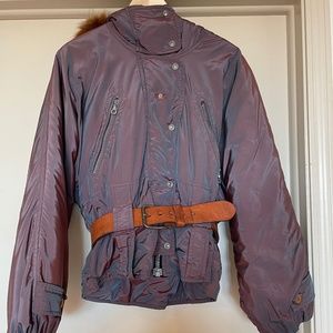 Vintage Post Card by Dario Talenti Ski Jacket